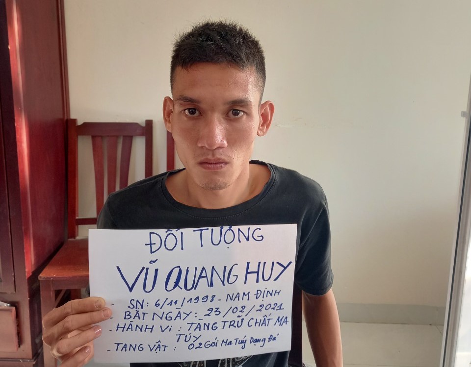 Đồn Biên phòng Long Sơn bắt đối tượng tàng trữ trái phép chất ma túy

