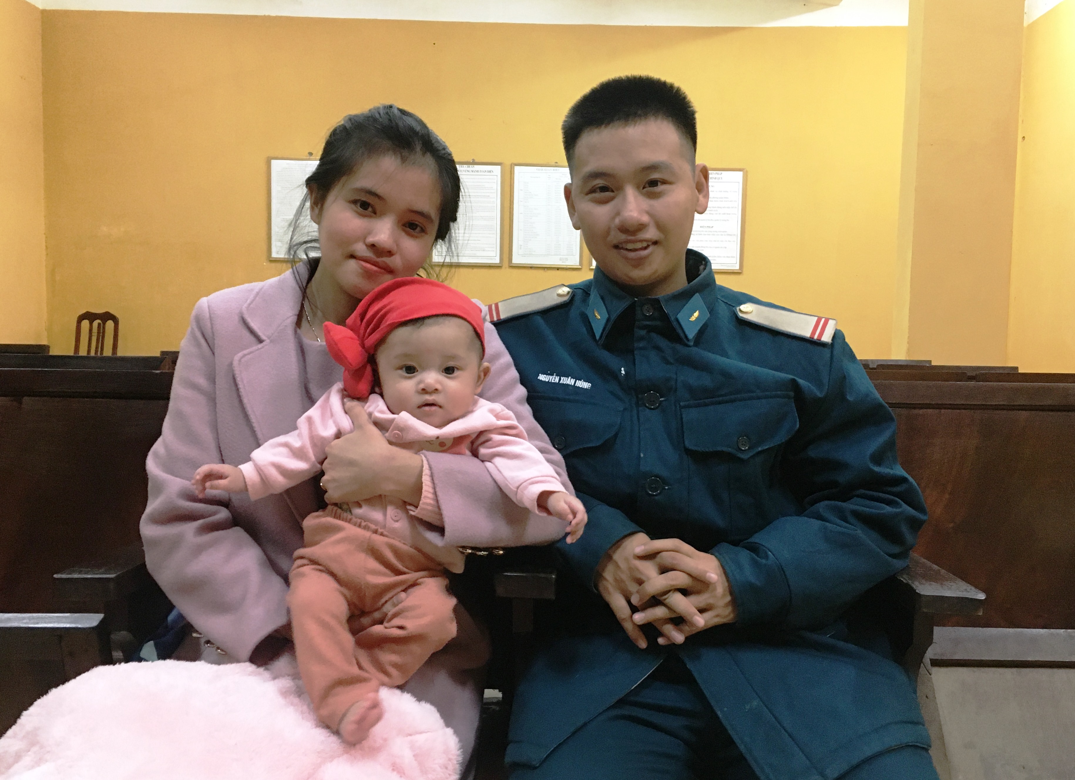 Vượt khó, yên tâm công tác