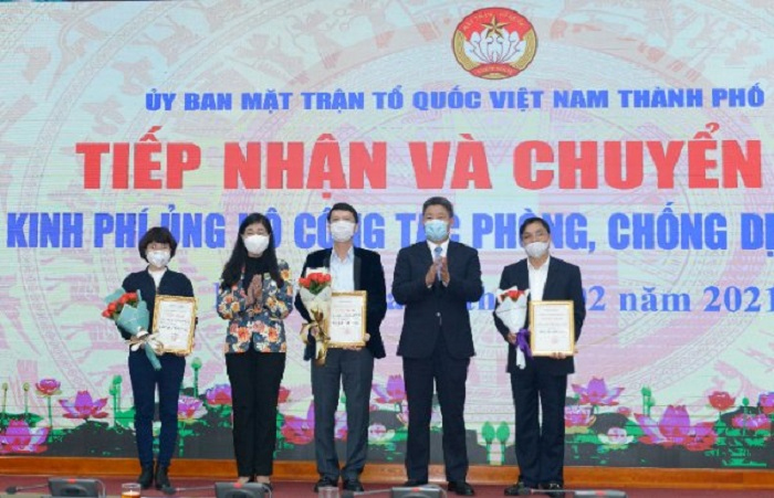 Hà Nội tiếp tục kêu gọi ủng hộ công tác phòng, chống dịch Covid-19

