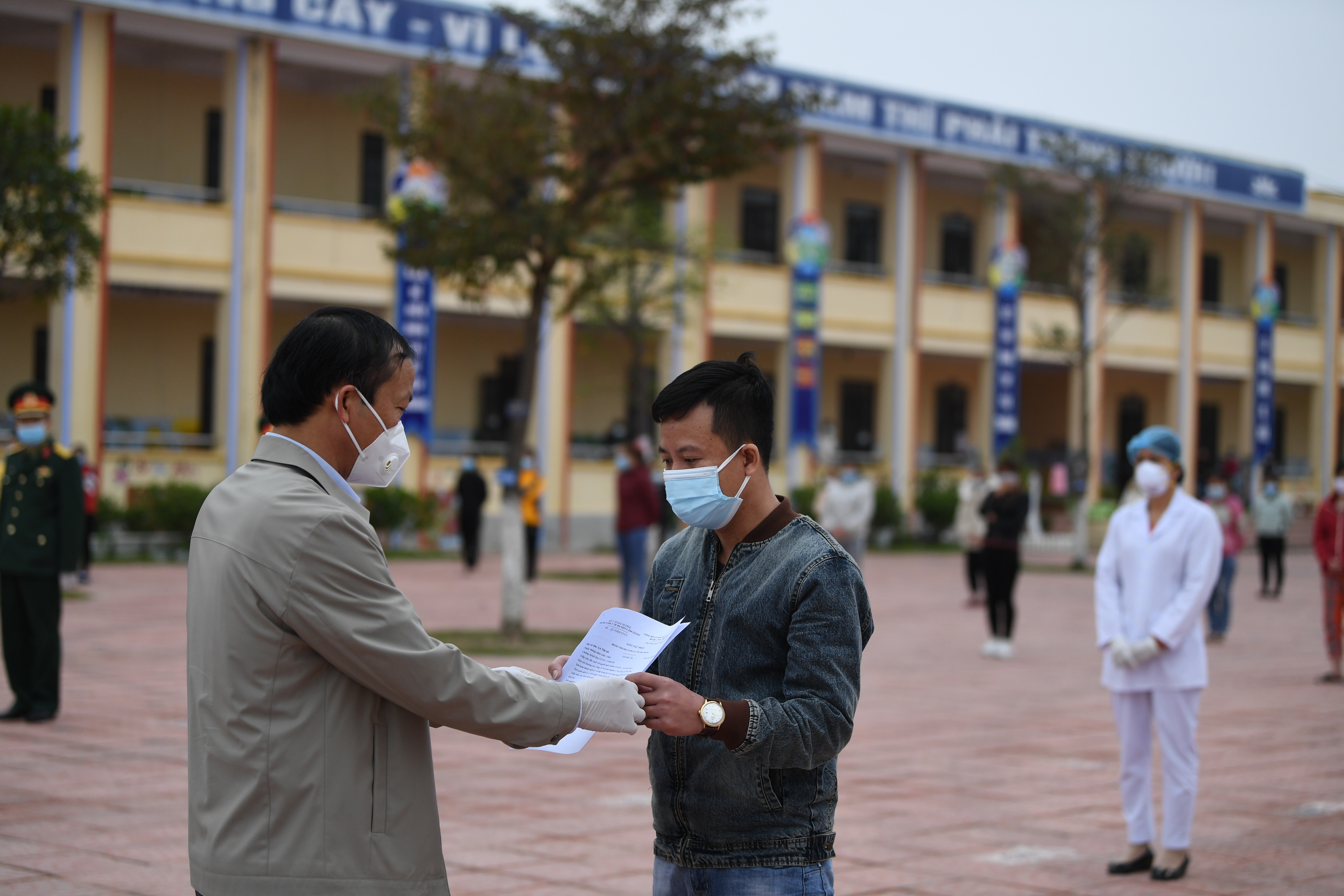 Huyện Cẩm Giàng: 47 công dân hoàn thành cách ly 