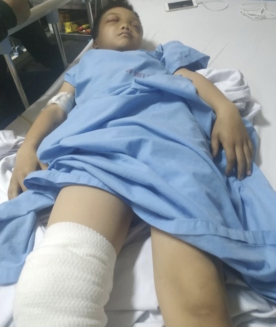 Hoàn cảnh khó khăn của cháu Trần Đức Dương