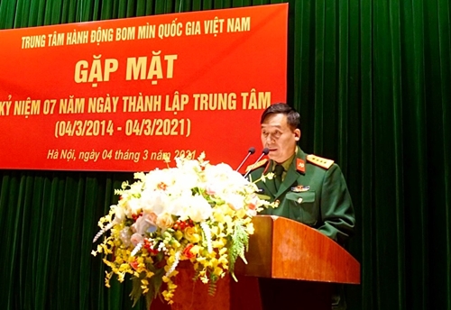 Trung tâm Hành động bom mìn quốc gia Việt Nam gặp mặt kỷ niệm 7 năm ngày thành lập