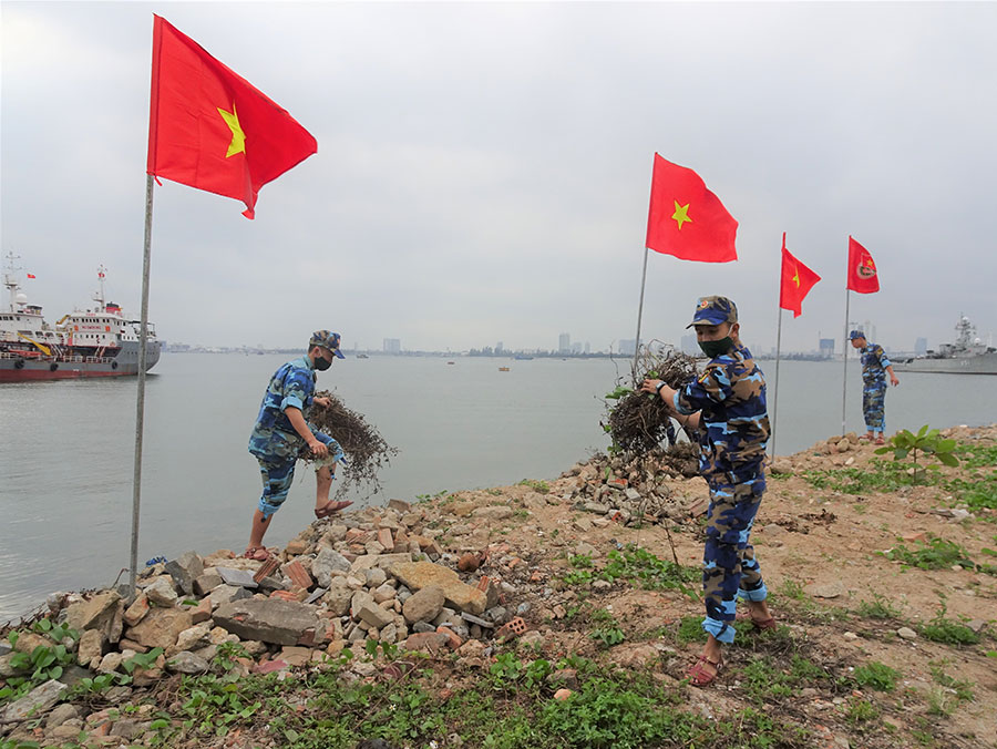 Sôi nổi “Ngày chủ nhật xanh” ở Lữ đoàn 161