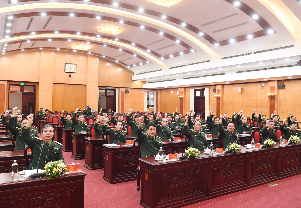 Cơ quan Tổng cục Chính trị tổ chức các hội nghị giới thiệu nhân sự ứng cử bầu đại biểu Quốc hội khóa XV