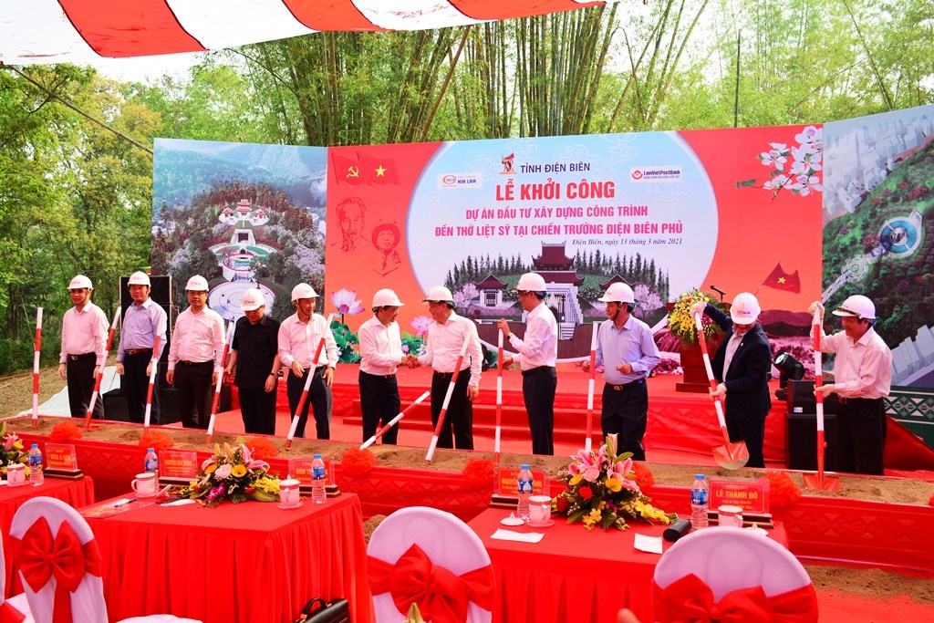 Điện Biên xây dựng Đền thờ liệt sĩ tại Chiến trường Điện Biên Phủ