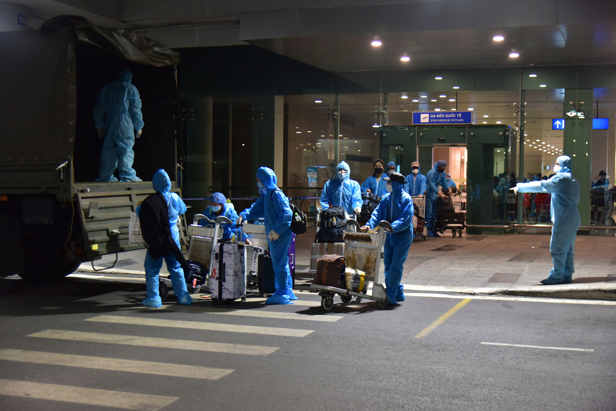 Hơn 340 công dân trở về từ Hàn Quốc được cách ly tại Ký túc xá sinh viên tỉnh Bạc Liêu

