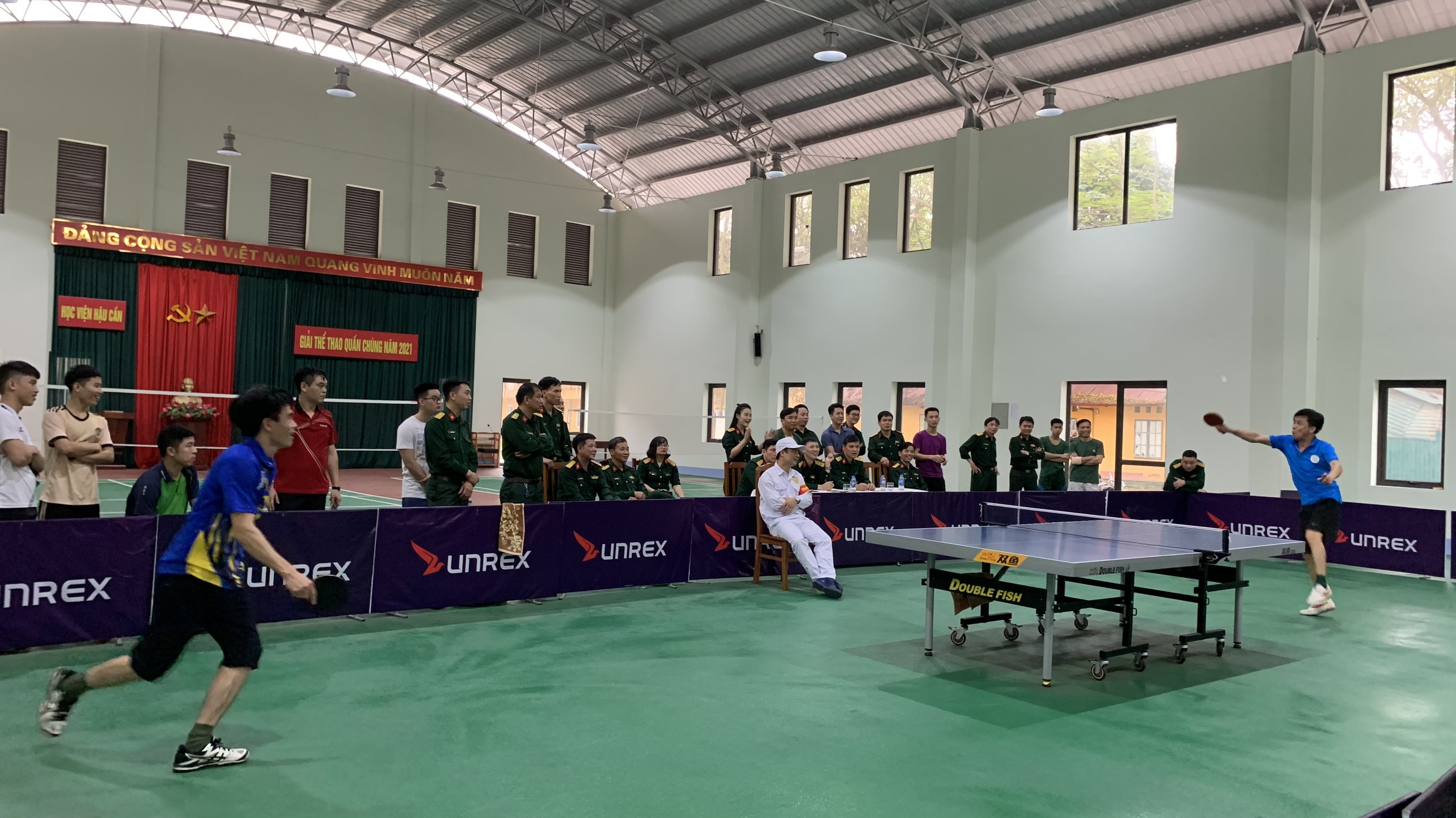 Sôi nổi hội thao ở Học viện Hậu cần

