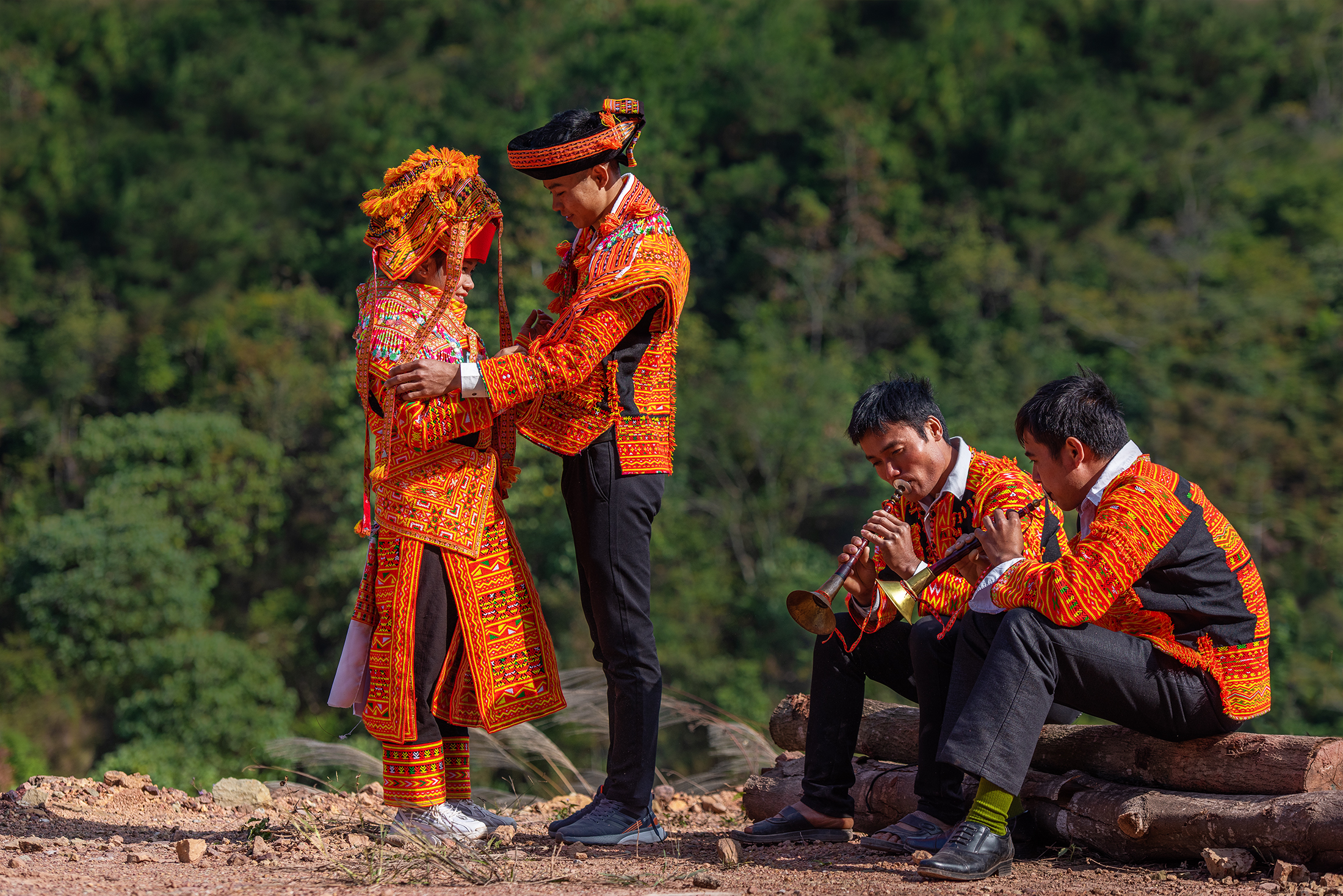 Đám cưới đêm của người Dao Lù Gang