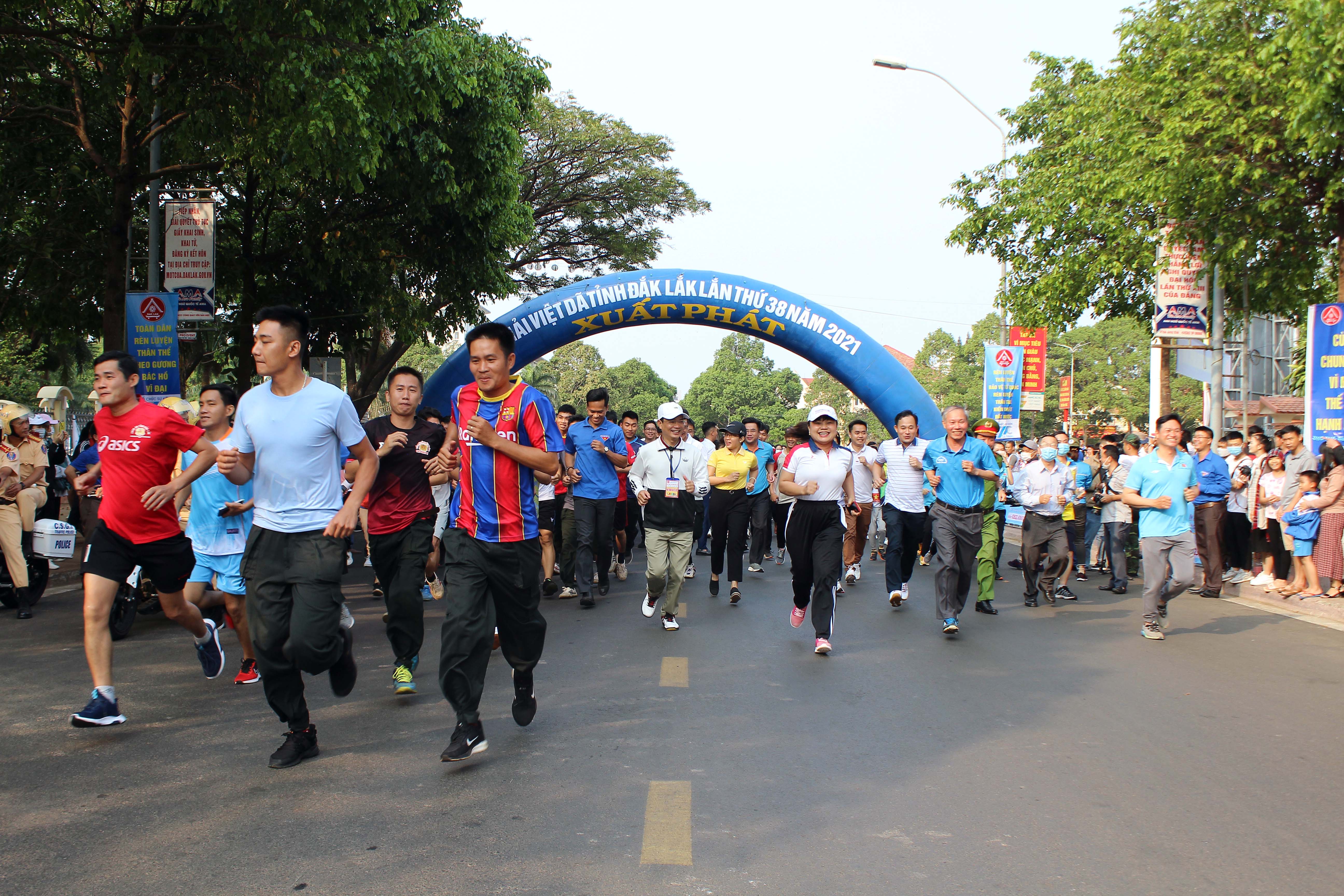 Đắk Lắk: Phát động toàn dân rèn luyện thân thể theo gương Bác Hồ vĩ đại