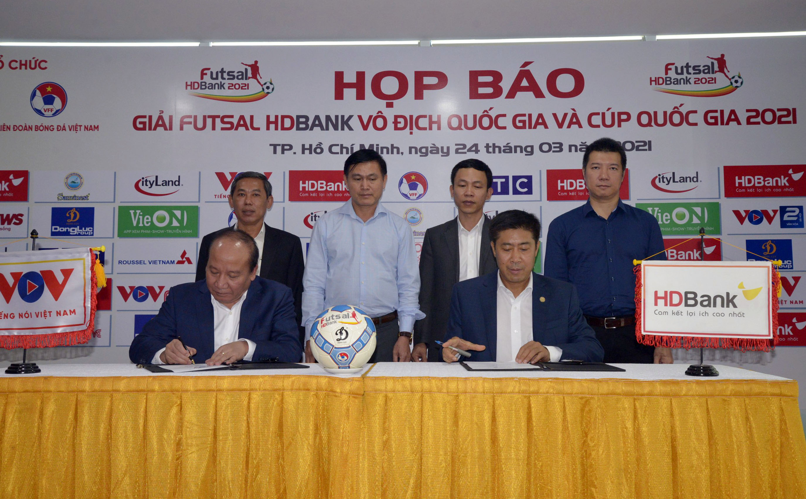 12 đội sẽ tham gia Giải Futsal HDBank Vô địch Quốc gia 2021  