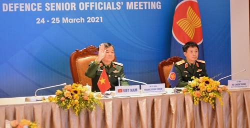 Hội nghị trực tuyến Quan chức Quốc phòng cấp cao ASEAN