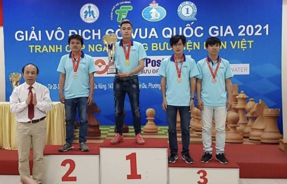 Tuấn Minh và Thảo Nguyên vô địch Giải cờ vua quốc gia 2021