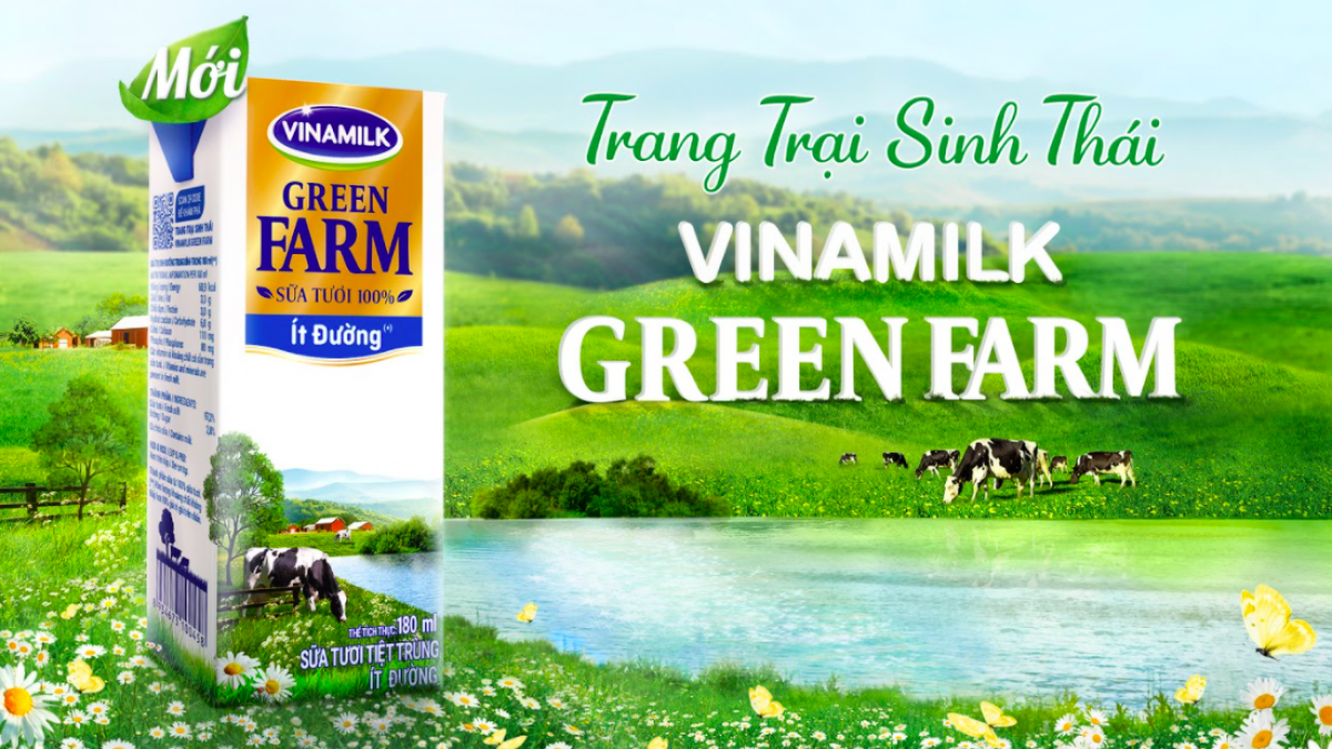 Vinamilk ra mắt hệ thống Trang trại sinh thái Vinamilk Green Farm