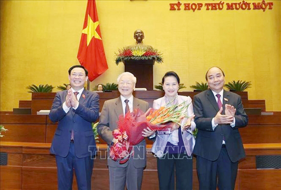 Quốc hội đồng ý miễn nhiệm chức vụ Chủ tịch nước đối với đồng chí Nguyễn Phú Trọng