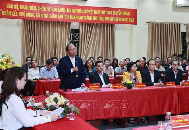 Chủ tịch nước Nguyễn Xuân Phúc được cử tri nơi cư trú tín nhiệm cao, giới thiệu ứng cử đại biểu Quốc hội khóa XV