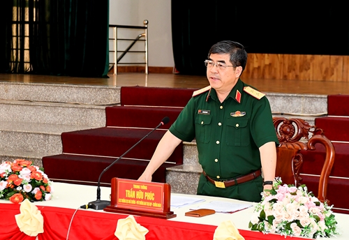 Ban Tuyển sinh Quân sự Bộ Quốc phòng làm việc tại tỉnh An Giang