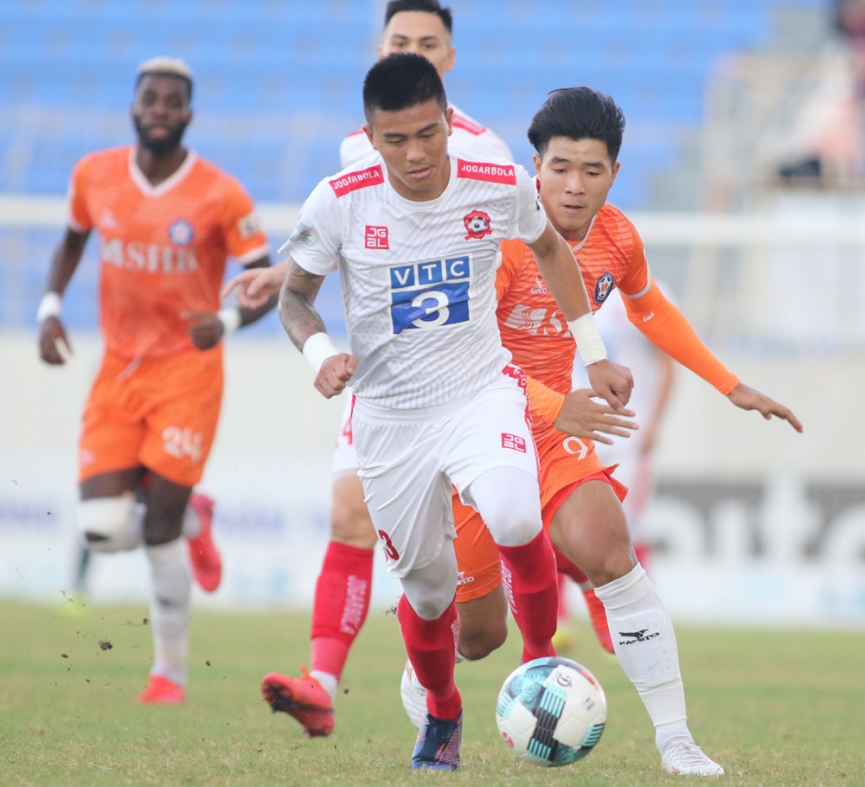 CLB Hải Phòng- SHB Đà Nẵng hòa với tỷ số 0-0 
