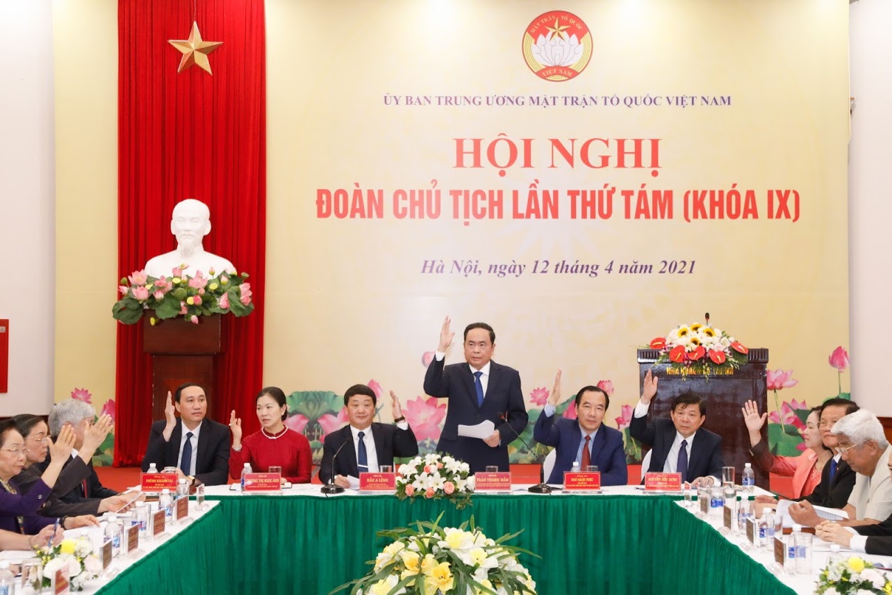 Thảo luận công tác nhân sự của Ủy ban Trung ương Mặt trận Tổ quốc Việt Nam 