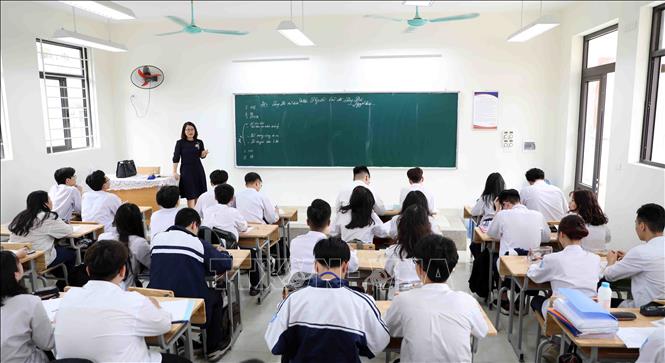 Ngày 11 và 12-5, học sinh lớp 12 của Hà Nội sẽ kiểm tra khảo sát