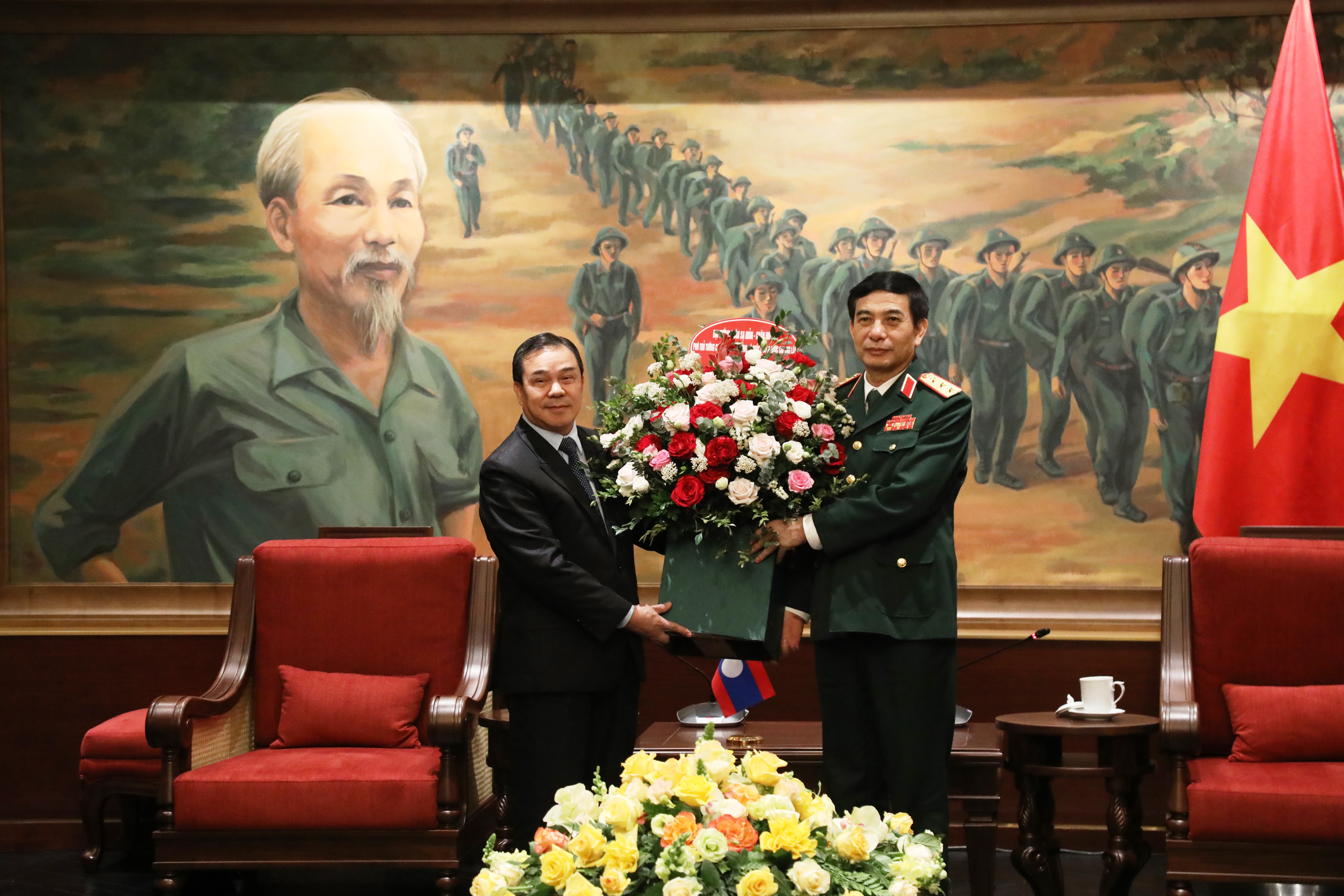 Thúc đẩy hợp tác quốc phòng giữa Việt Nam với Lào, Campuchia và Liên bang Nga