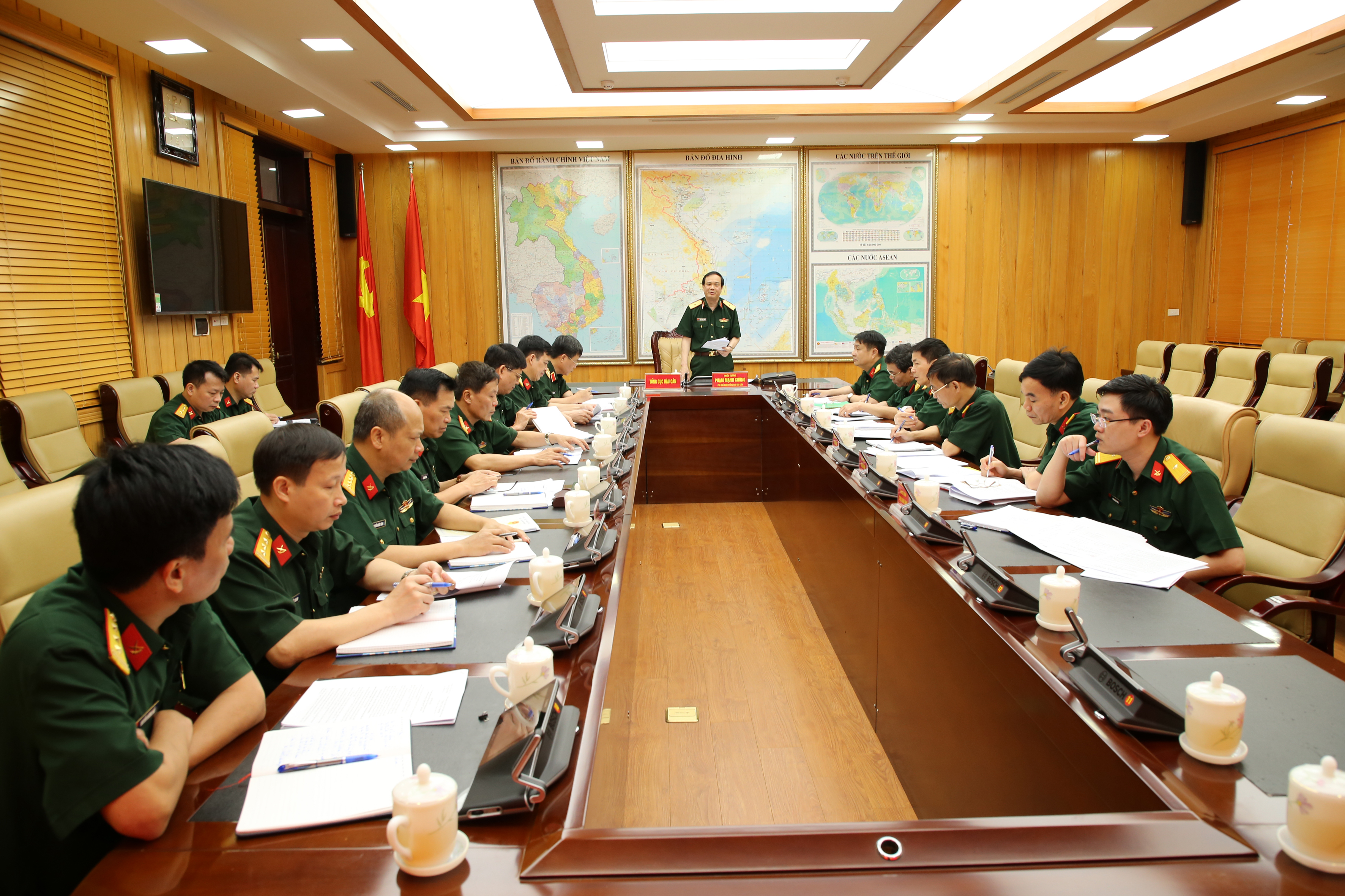 Tổ chức phúc tra kết quả “Xây dựng đơn vị nuôi quân giỏi, quản lý quân nhu tốt” năm 2021