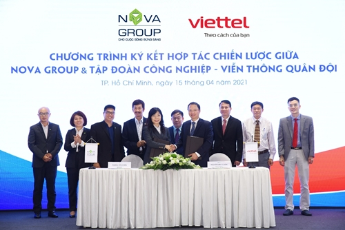 NovaGroup và Viettel hợp tác thúc đẩy chuyển đổi số