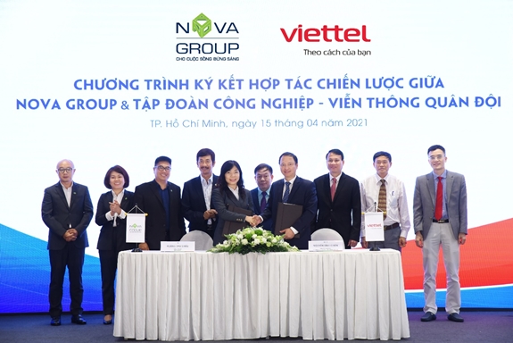 NovaGroup và Viettel hợp tác thúc đẩy chuyển đổi số