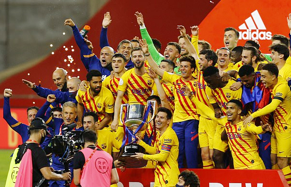 Barca vô địch Cúp Nhà vua Tây Ban Nha lần thứ 31