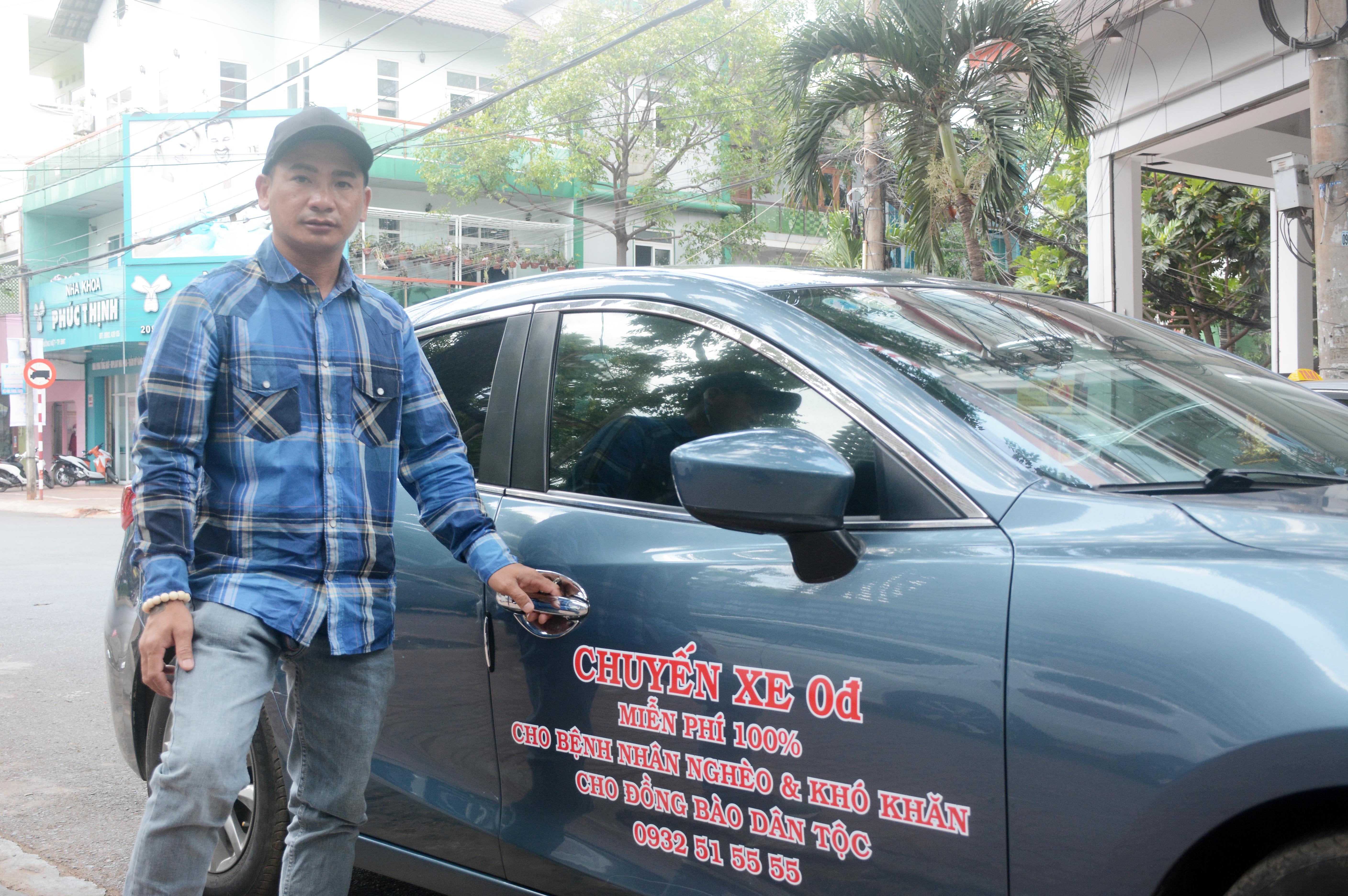 Anh Nghĩa và “Chuyến xe 0 đồng” ở Đắk Lắk