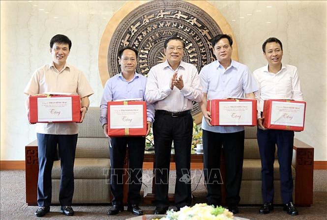 Trưởng Ban Nội chính Trung ương Phan Đình Trạc làm việc tại tỉnh Phú Thọ