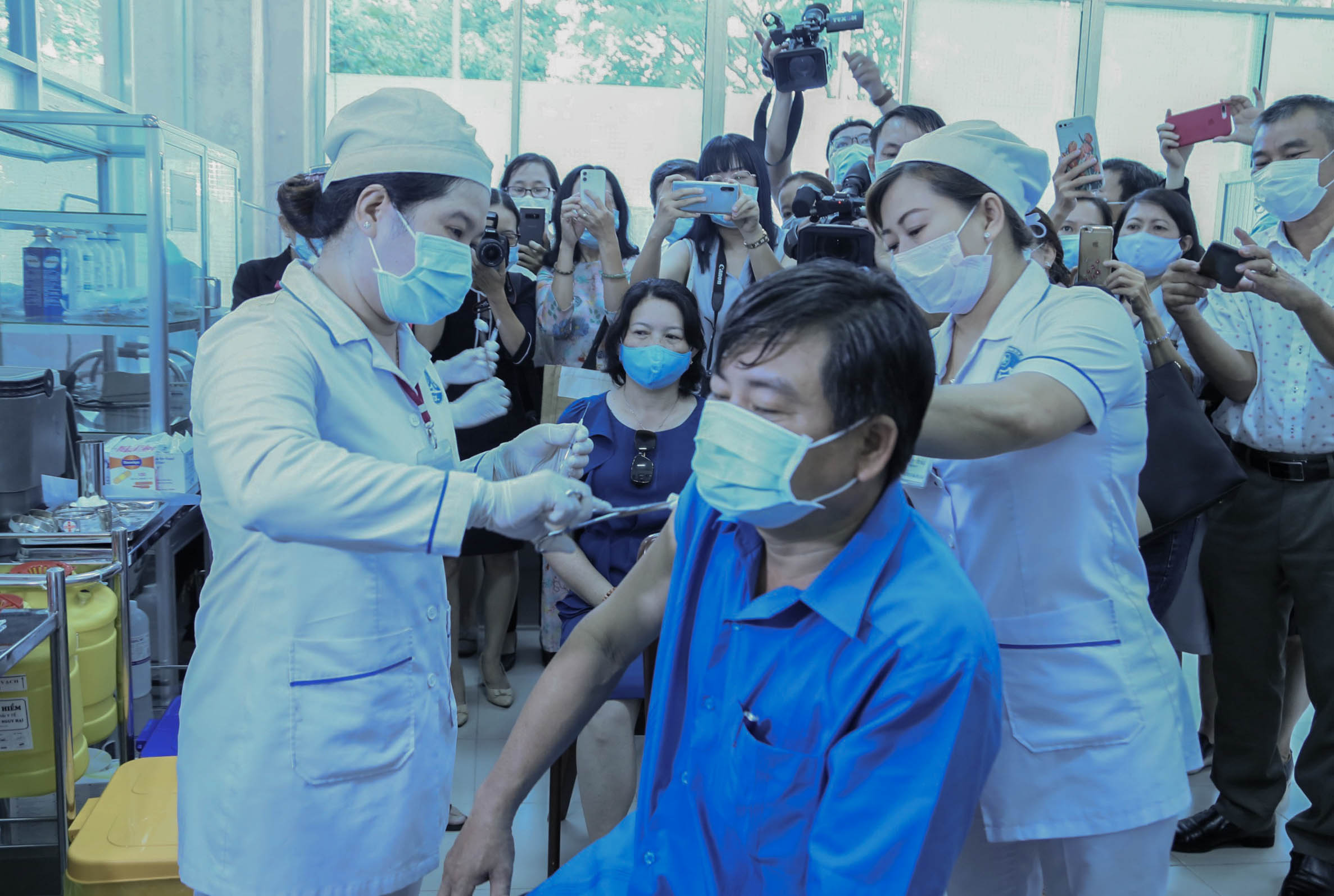 Thành phố Cần Thơ triển khai tiêm vaccine phòng Covid-19
