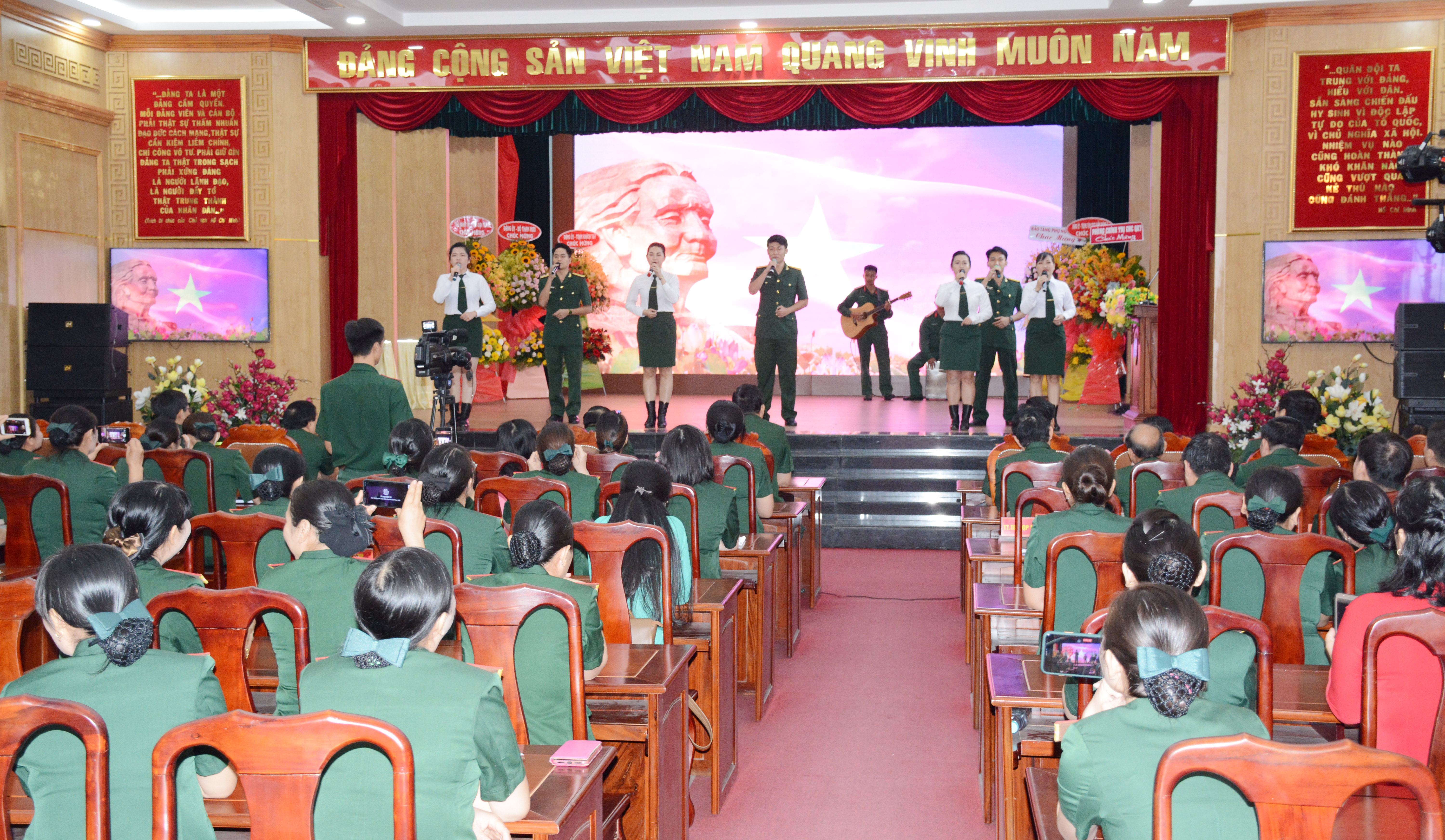 Hội Phụ nữ Bộ Tham mưu Quân khu 7 đại hội điểm nhiệm kỳ 2021-2026 