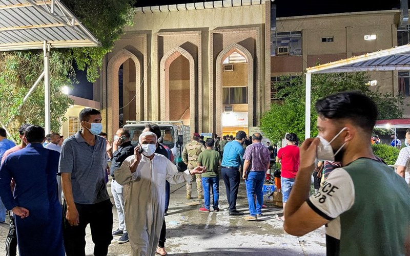 Số nạn nhân thương vong trong vụ hỏa hoạn tại bệnh viện của Iraq tăng mạnh