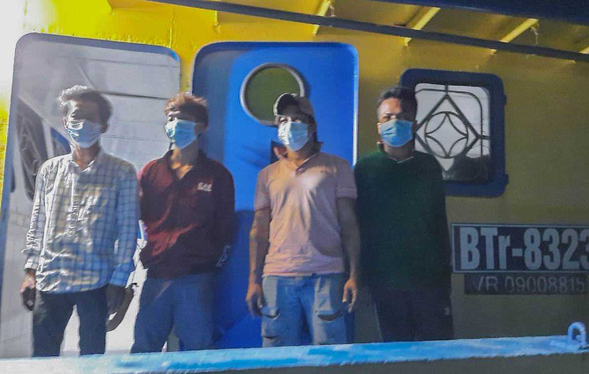 Bộ đội Biên phòng tỉnh Kiên Giang bắt giữ, cách ly 7 người xuất, nhập cảnh trái phép 

