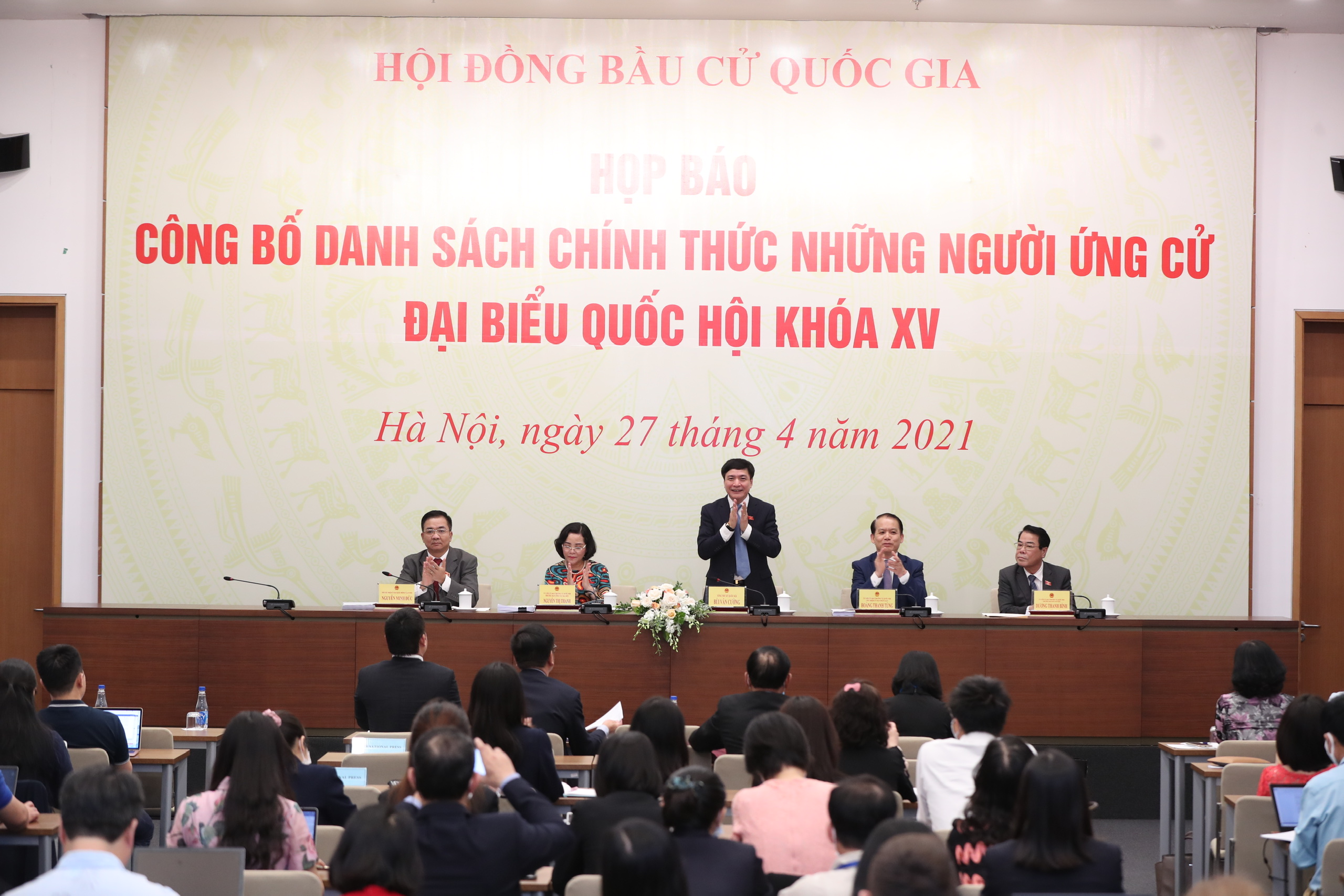 Công bố danh sách chính thức 868 người ứng cử đại biểu Quốc hội khóa XV