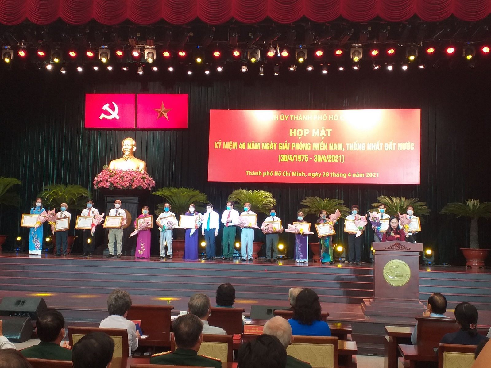 TP Hồ Chí Minh kỷ niệm 46 năm Ngày giải phóng miền Nam, thống nhất đất nước