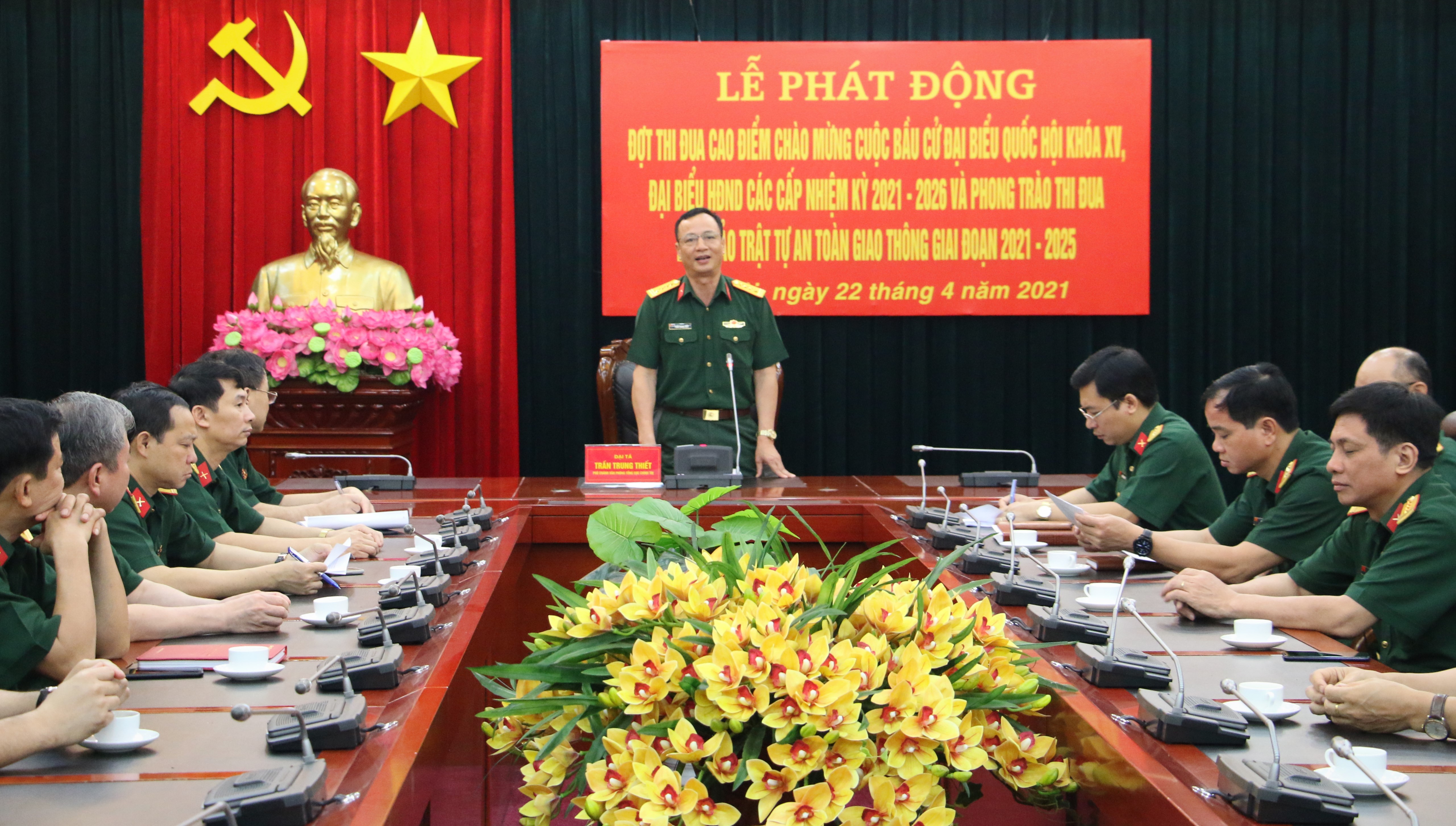 Kế tục truyền thống, xây dựng Đảng bộ Văn phòng Tổng cục Chính trị trong sạch, vững mạnh tiêu biểu