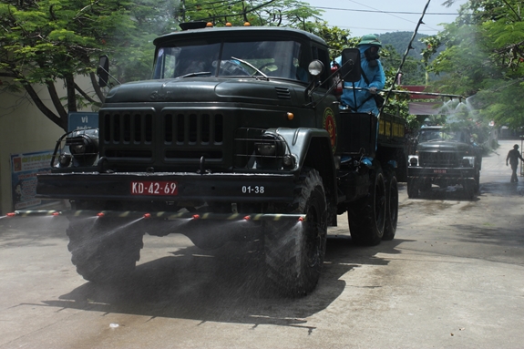 Thực hiện nghiêm các biện pháp phòng, chống dịch Covid-19 trong toàn quân