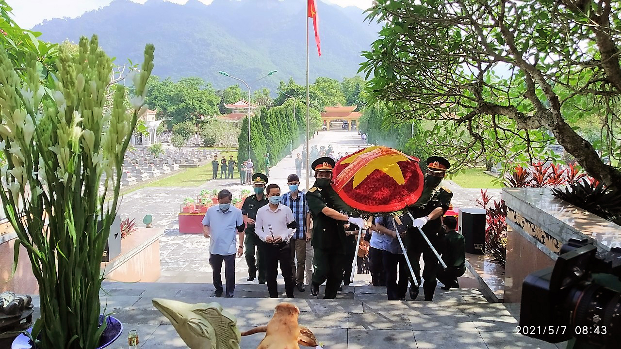 Tỉnh Thanh Hóa: Truy điệu và an táng 15 hài cốt liệt sĩ quy tập tại Lào