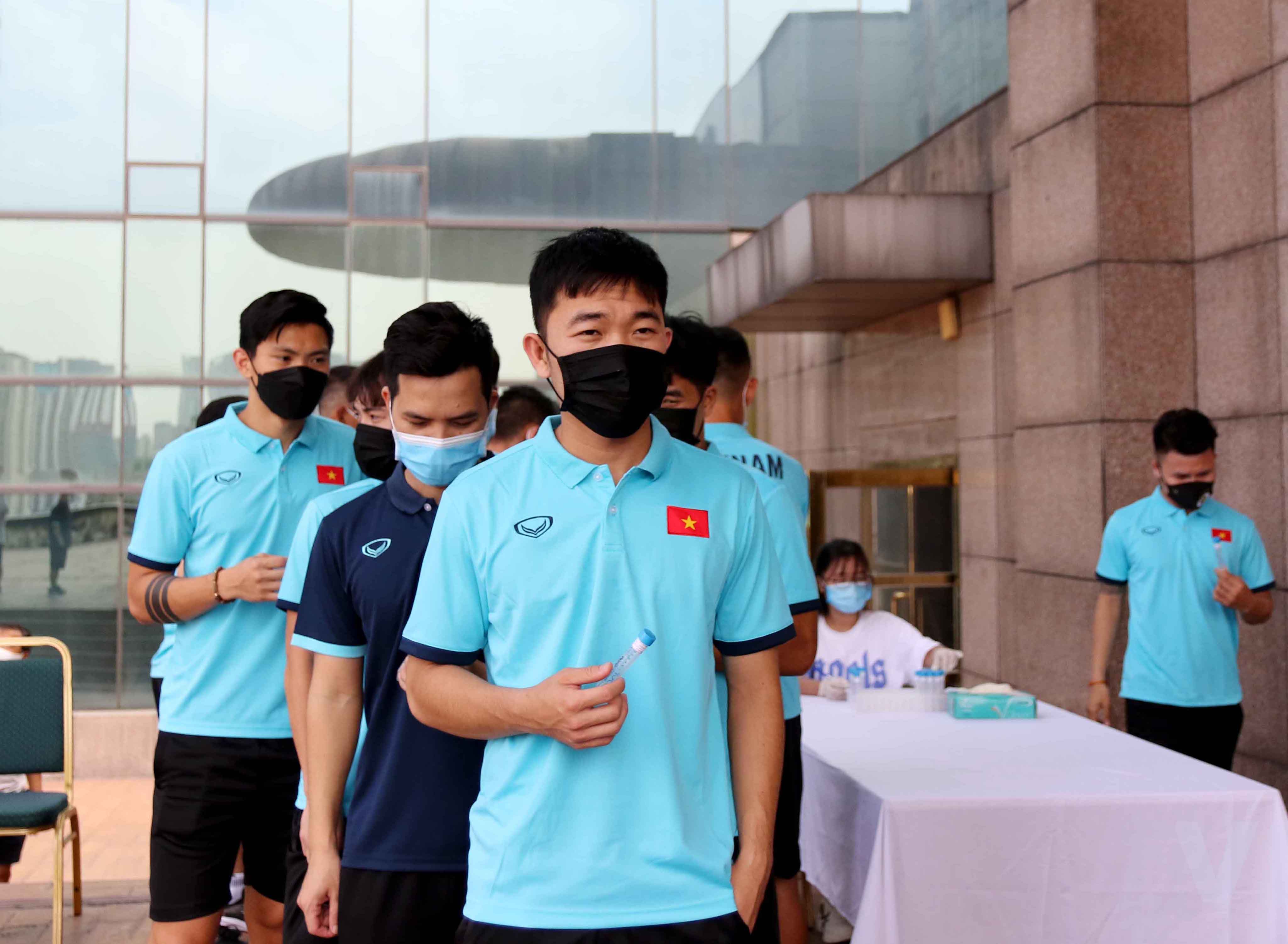 Đội tuyển Việt Nam tăng cường phòng, chống dịch
