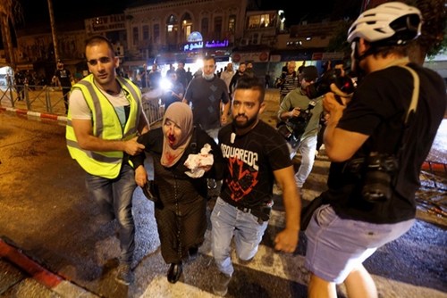 Gần 200 người bị thương trong vụ đụng độ ở Jerusalem