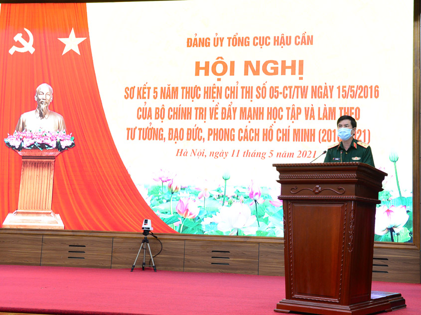 Đảng ủy Tổng cục Hậu cần sơ kết 5 năm thực hiện Chỉ thị 05 của Bộ Chính trị