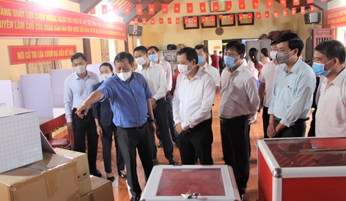 Hà Nội: Phú Xuyên nỗ lực chuẩn bị cho ngày bầu cử an toàn, đảm bảo phòng, chống dịch Covid-19