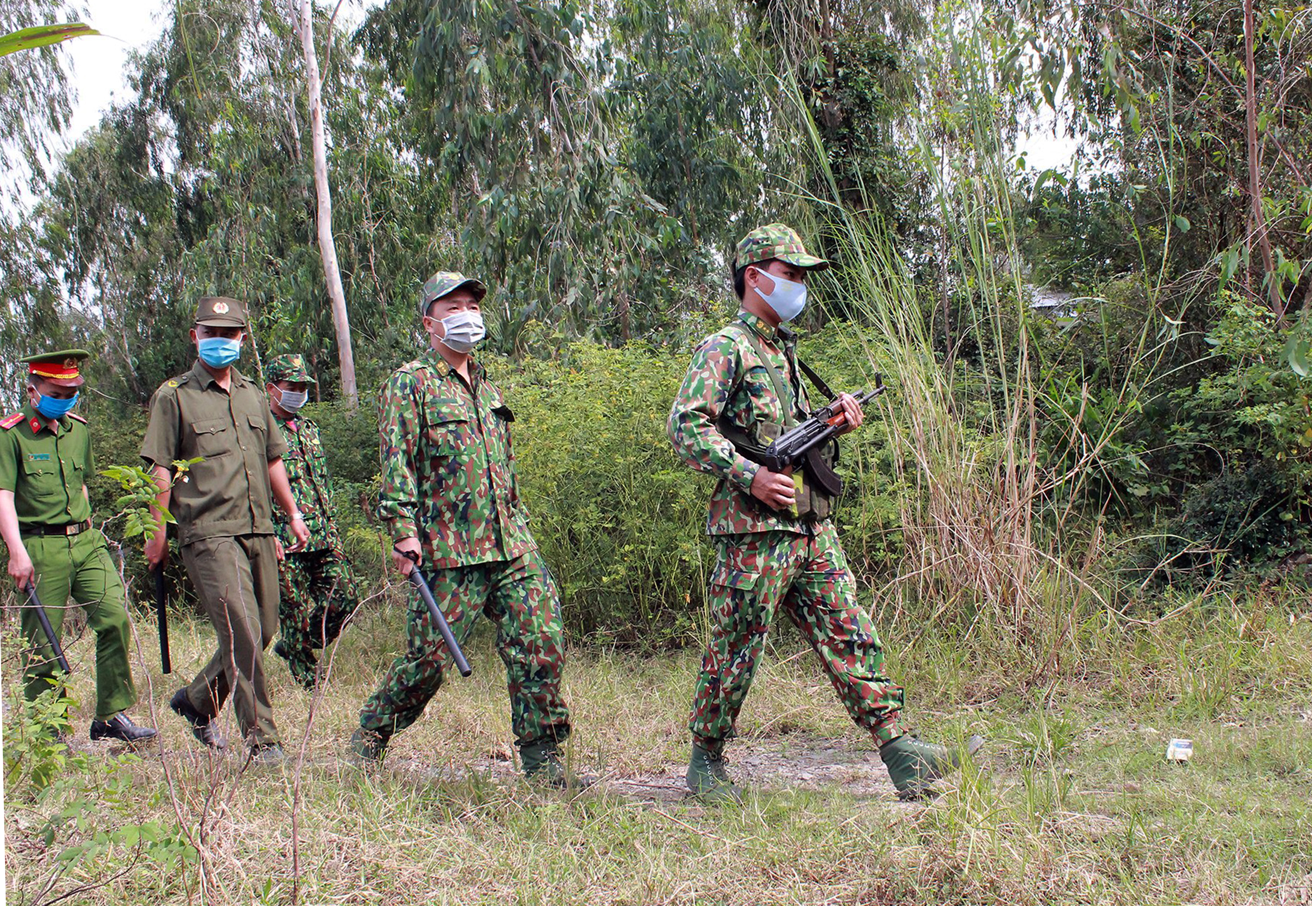 Phòng dịch ở biên giới tỉnh Đồng Tháp