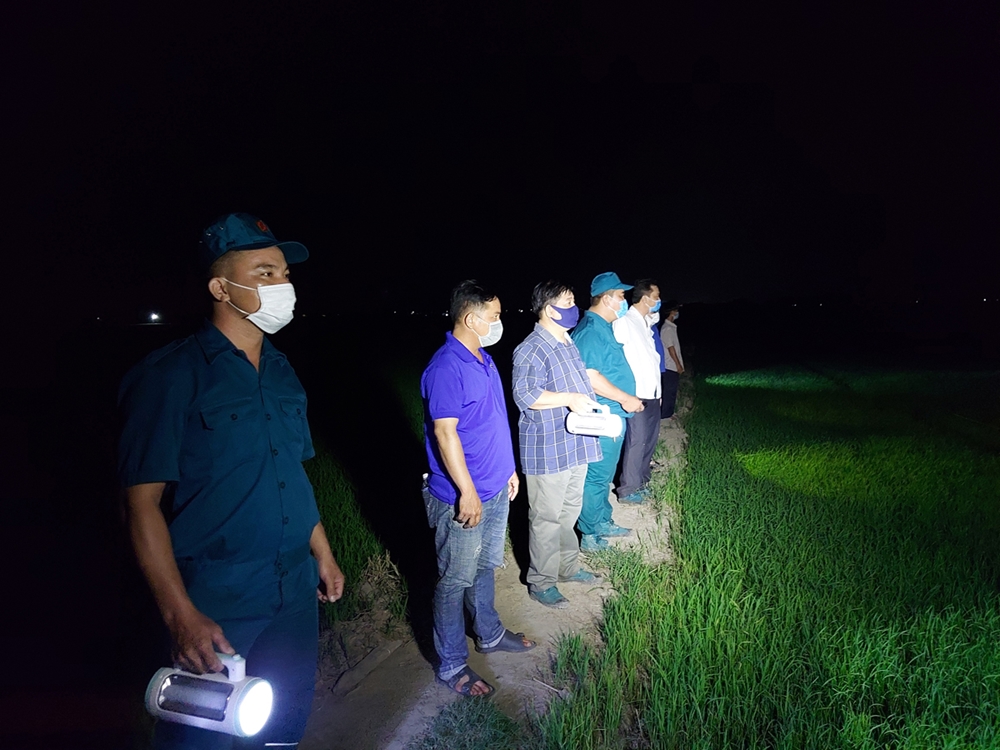 Mỗi tổ tuần tra lưu động từ 10 đến 12 người, được chia làm 2 ca trực từ 19 giờ đến 6 giờ sáng.