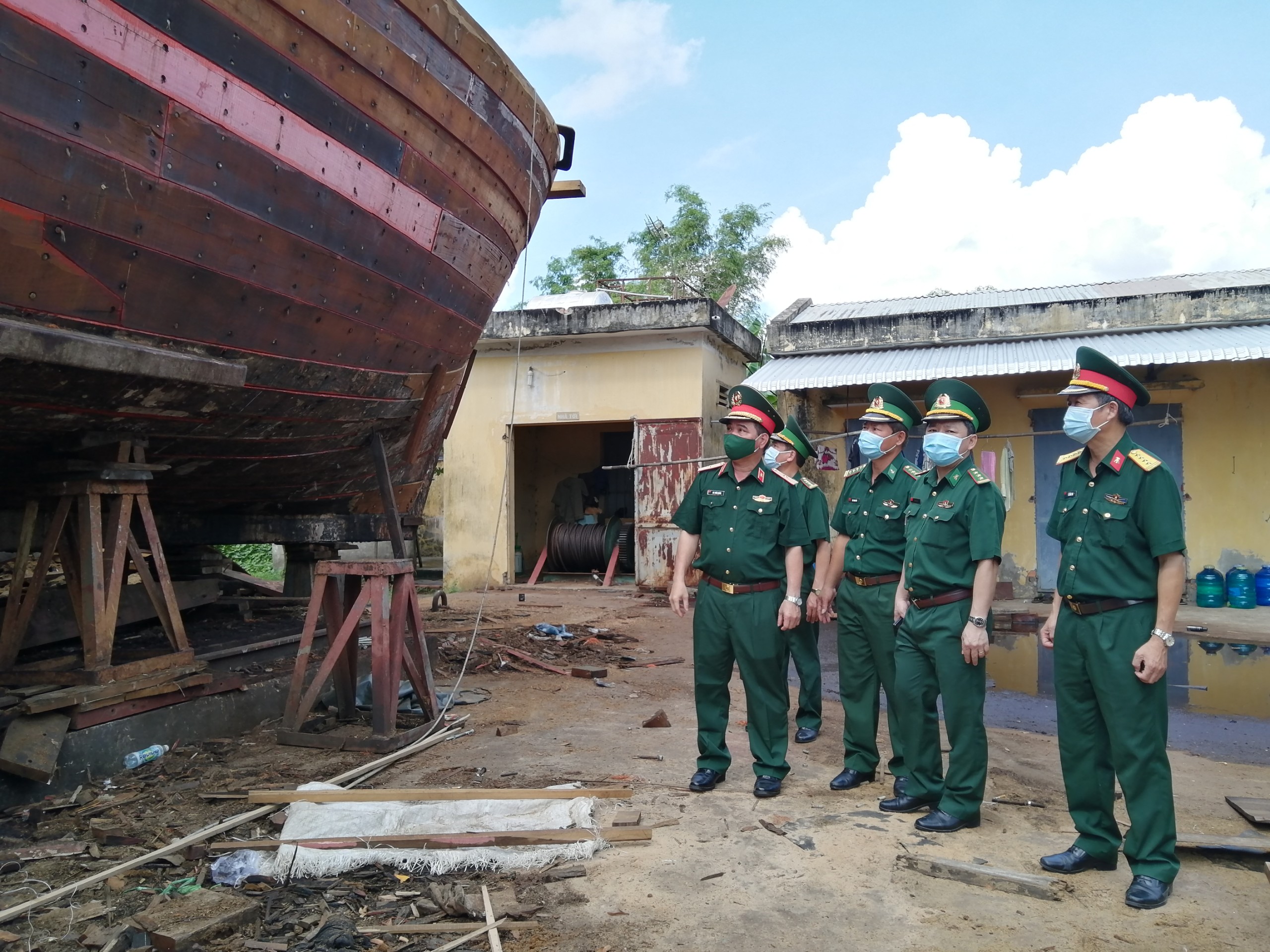 Tổng cục Kỹ thuật kiểm tra tại Bộ đội Biên phòng Kiên Giang và Hải đoàn 28 