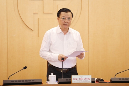 Bí thư Thành ủy Hà Nội Đinh Tiến Dũng: Siết chặt kỷ cương, kỷ luật để đẩy lùi dịch bệnh

