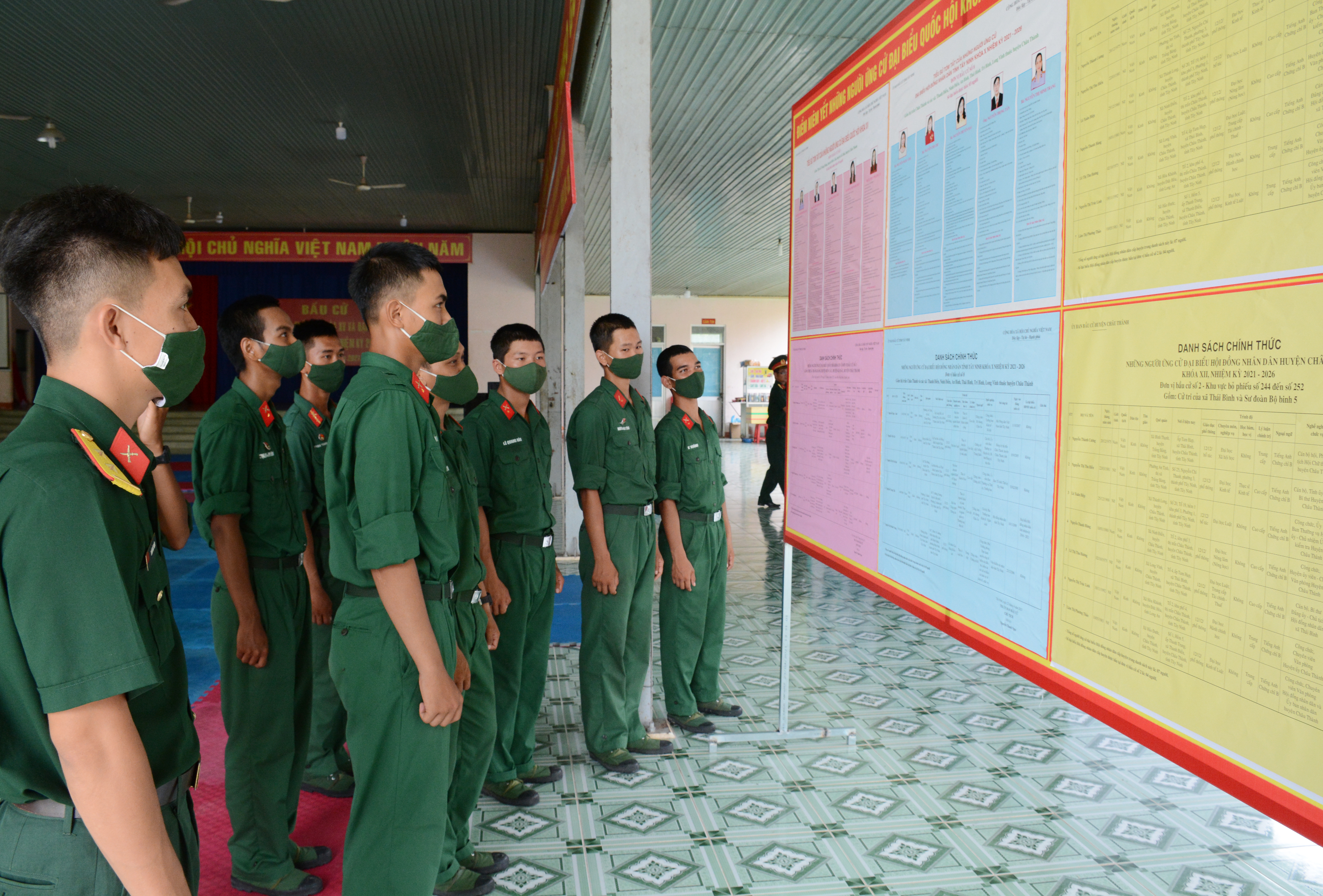 Sư đoàn 5 sẵn sàng cho ngày bầu cử