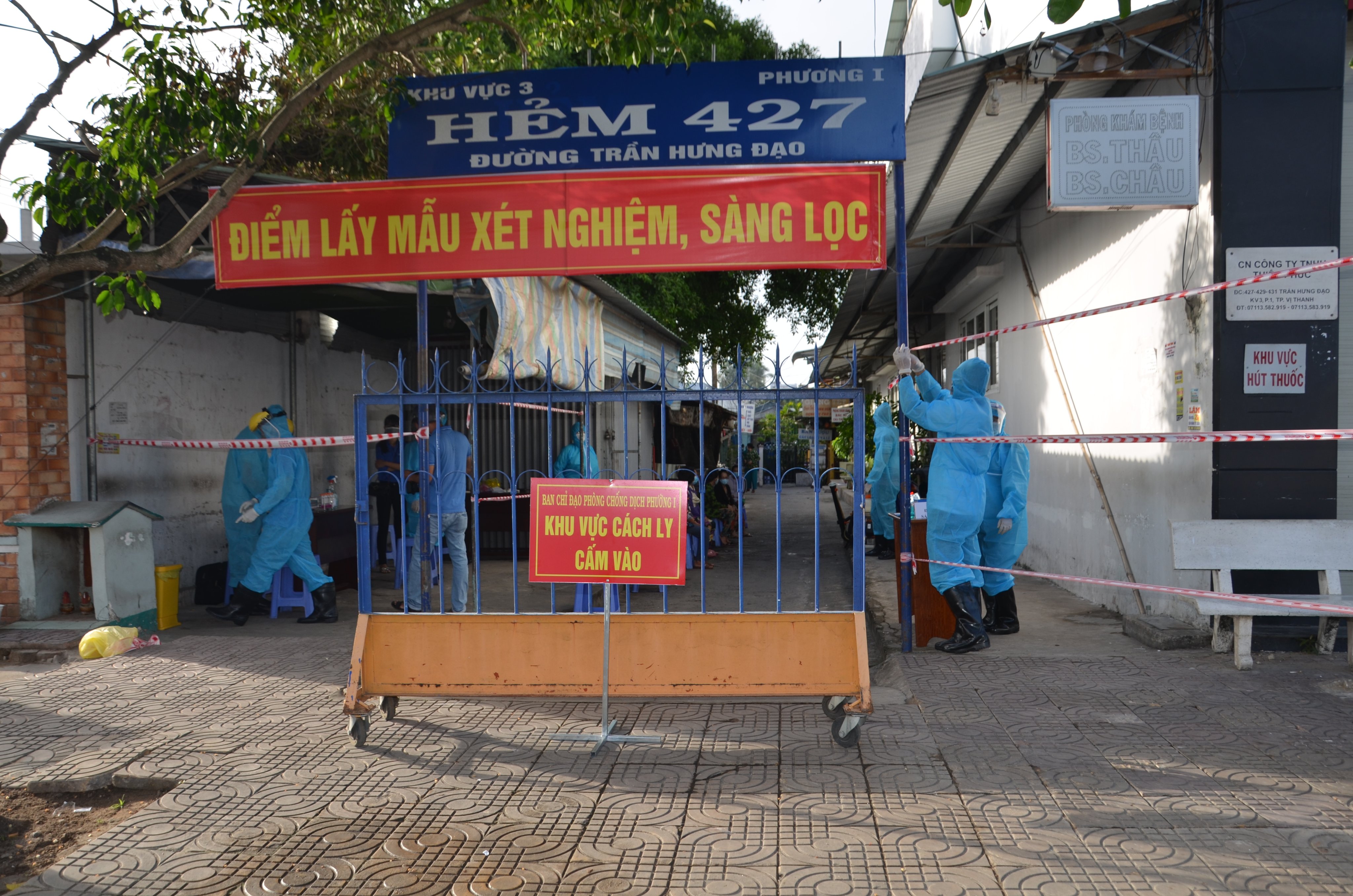 Hậu Giang diễn tập phòng, chống dịch Covid-19