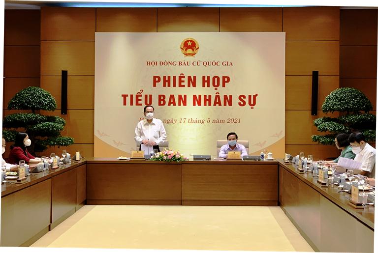 Phiên họp thứ hai của Tiểu ban Nhân sự, Hội đồng Bầu cử Quốc gia